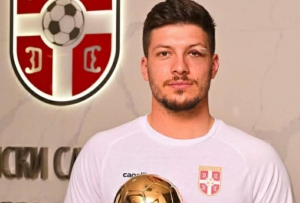 ΑΕΚ: Βράβευσε τον Γιόβιτς η Σερβία (pic)