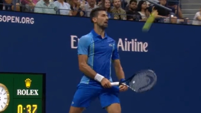 US Open: Ο Τζόκοβιτς σταμάτησε το μπαλάκι με την… τσέπη του! (video)