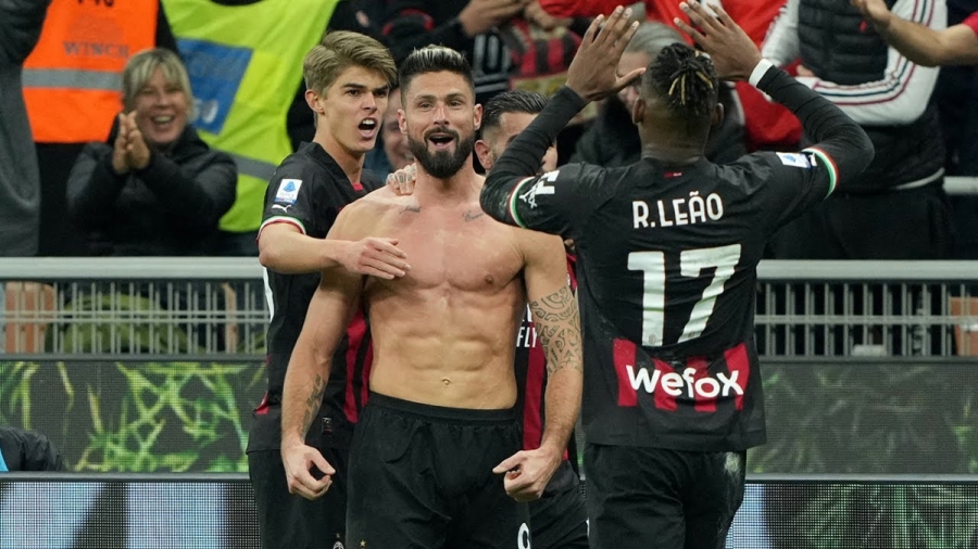 Μίλαν – Σπέτσια 2-1: Mε «αεροπλανικό» στο 90’, ο Ζιρού χάρισε τη νίκη στους «ροσονέρι» (video)