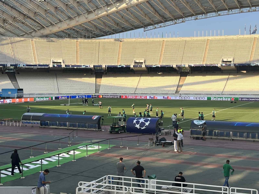 Το BN Sports στην τελευταία προπόνηση του Παναθηναϊκού, ενόψει Μπράγκα (video)