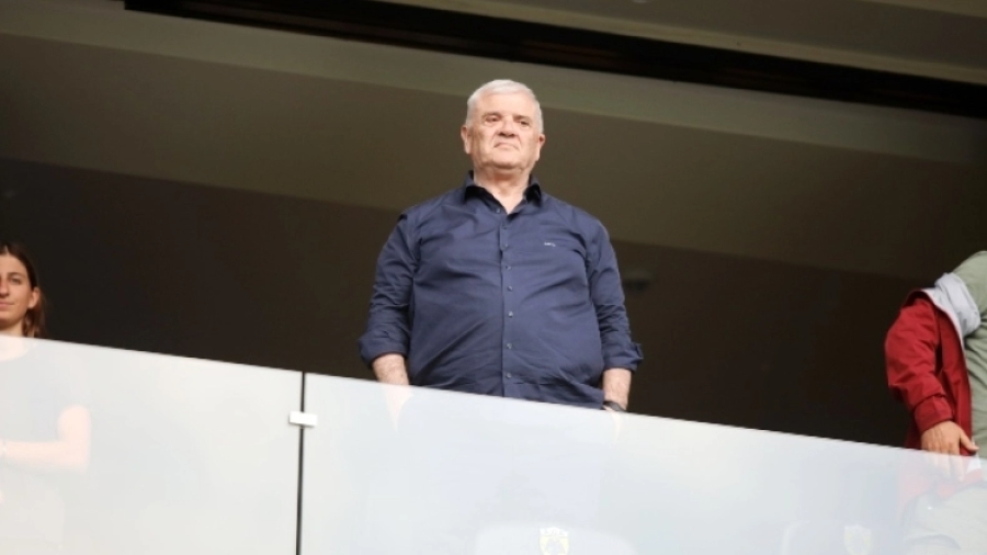 Στο Βόλο μαζί με την αποστολή της ΑΕΚ ο Μελισαννίδης!