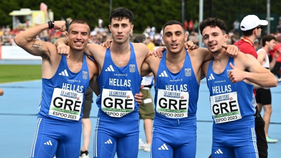 «Μαγική» κούρσα και... τελικός για την 4Χ100μ. στο ευρωπαϊκό Κ23! (video)