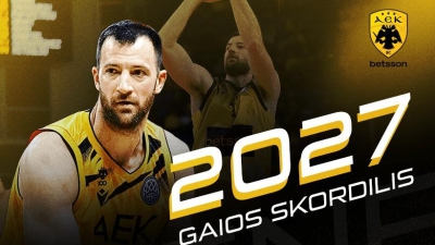 Ανανέωσε με ΑΕΚ Betsson ο Σκορδίλης!