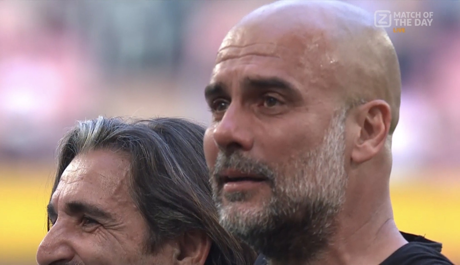 Δάκρυσε ο Πεπ Γκουαρδιόλα μετά την κατάκτηση του FA Cup (video)