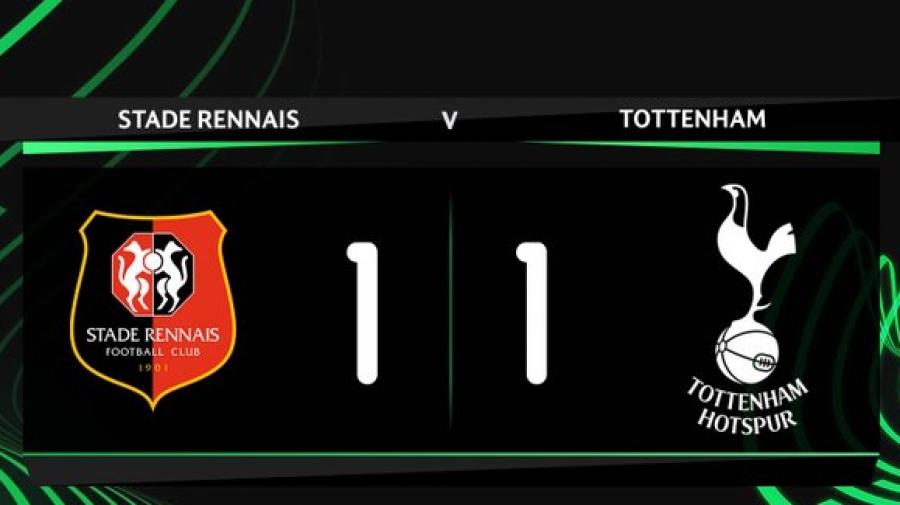 Ρεν – Τότεναμ 1-1: Έφεραν το ματς στα ίσια οι Γάλλοι! (video)