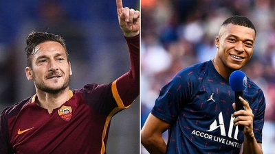 Ταυτίστηκε με τον Εμπαπέ ο Τότι: «Απέρριψα και εγώ την Ρεάλ πριν από 20 χρόνια»!