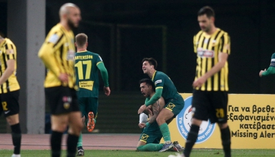 Παναιτωλικός: Παρθενικό «διπλό» και πρώτη νίκη επί της ΑΕΚ μετά από 1.149 μέρες! (video)
