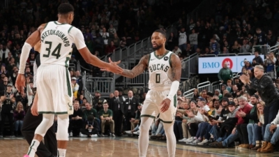 «Ματσάρα», παράταση, 285 πόντοι, «τριπλός» Giannis και ένας Λίλαρντ για τη… νίκη! (video)