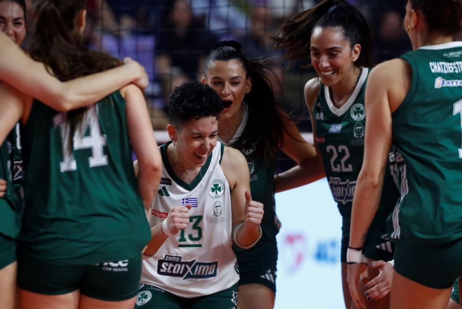 Παναθηναϊκέ μεγάλε και τρανέ: Στον τελικό του CEV Cup το «τριφύλλι» - Πήρε άμεσα ό,τι χρειαζόταν!