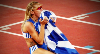 Ολυμπιακοί Αγώνες 2004: «Αέρινη» Φανή Χαλκιά, κατακτά με απίθανο τρόπο το τελευταίο...