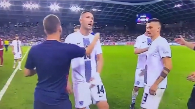 Nations League: Ο Ζίβκοβιτς μάζεψε τον Κούρτιτς και τις… χειρονομίες του! (video)