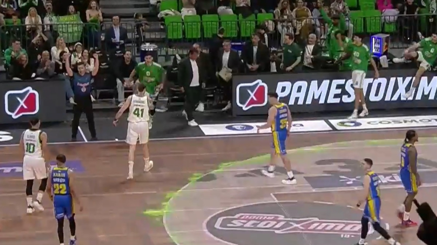 Ο Χουάντσο το βάζει από το κέντρο στο Παναθηναϊκός – Περιστέρι και ο Καλαϊντζάκης «τρελαίνεται» από τον… πάγκο!