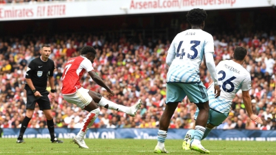Άρσεναλ-Νότιγχαμ Φόρεστ 2-0: Η βραζιλιάνικη «αλητεία» Μαρτινέλι και ο... κεραυνός του Σάκα έβαλαν σε θέση οδηγού τους «κανονιέρηδες» (video)