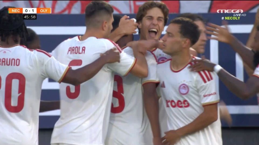 Άνοιξε το σκορ ο Ολυμπιακός με τον Ελ Κααμπί!