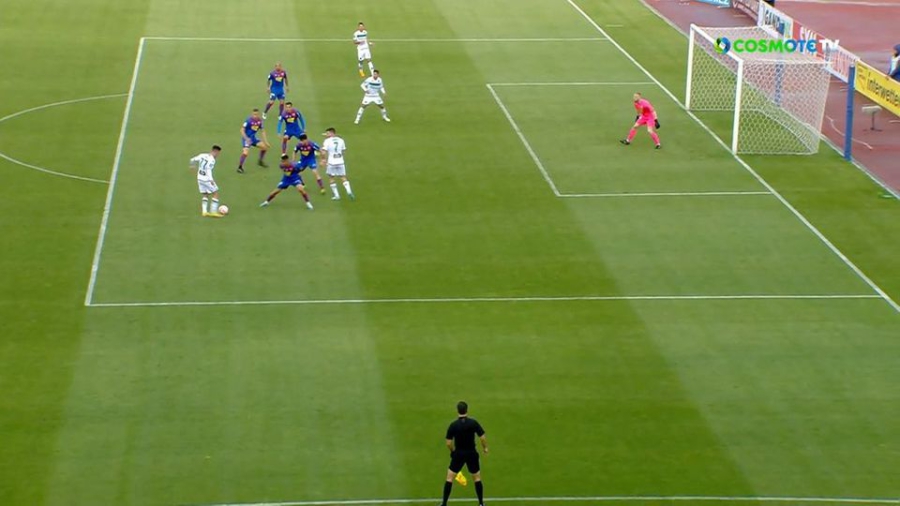 Βόλος – Παναθηναϊκός 0-0: Σκόραρε ο Παλάσιος, αλλά ήταν εκτεθειμένος - Τεράστια διπλή ευκαιρία με Ιωαννίδη - Βέρμπιτς (video)