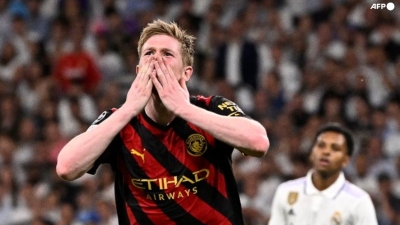 Ρεάλ Μαδρίτης – Μάντσεστερ Σίτι 1-1: Ο Ντε Μπρόινε «έσωσε» τον Πεπ, που… τρόμαξε ξανά στο Μπερναμπέου! (video)