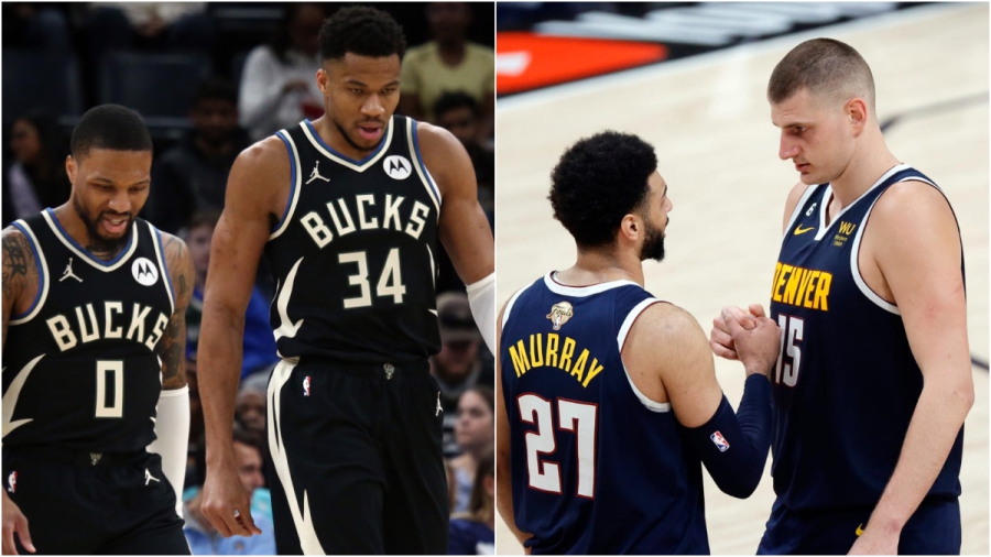 Αντετοκούνμπο και Λίλαρντ «έσπασαν» τα κοντέρ, θυμίζοντας… Γιόκιτς και Μάρεϊ! (video)