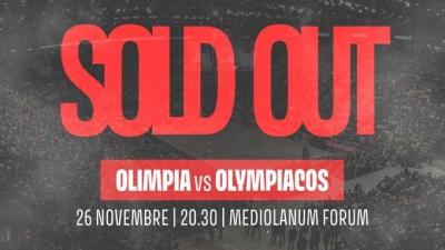 Sold out το Αρμάνι-Ολυμπιακός!