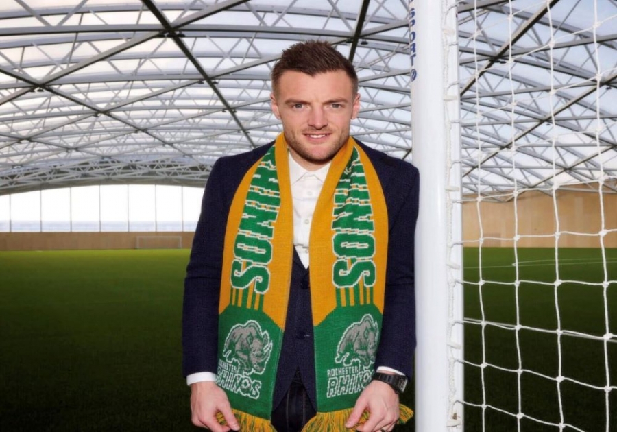 Ο Τζέιμι Βάρντι επενδύει στο αμερικανικό ποδόσφαιρο - έγινε συνιδιοκτήτης των Rochester Rhinos!