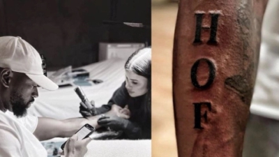 Ο Ουέιντ «χτύπησε» τατουάζ την επικείμενη είσοδό του στο Hall of Fame!