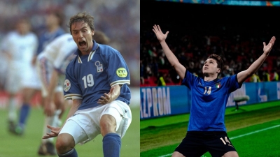 Ενρίκο - Φεντερίκο Κιέζα: Το πρώτο δίδυμο πατέρα-γιου που σκοράρει σε EURO!