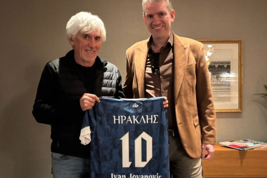 Η έκπληξη του Ηρακλή στον Γιοβάνοβιτς: «Οι θρύλοι δεν ξεχνιούνται ποτέ…»