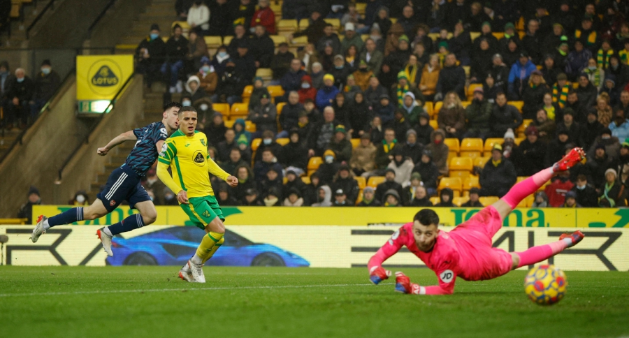 Νόριτς – Άρσεναλ 0-2: Διπλασίασε τα γκολ ο Τίρνεϊ για τους φιλοξενούμενους! (video)