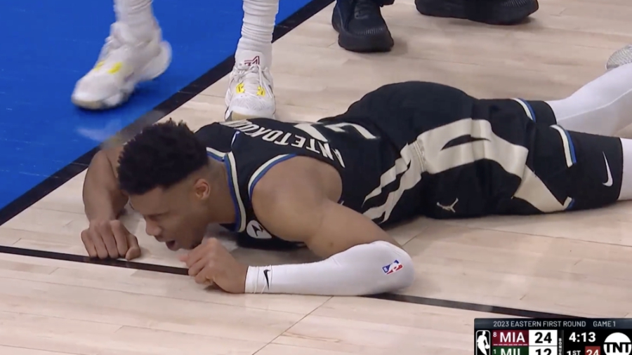 Δεν προπονήθηκε ο Giannis - Αμφίβολη η συμμετοχή του στο Game 2!