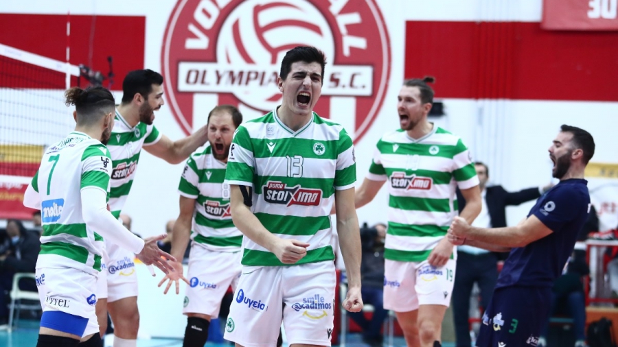 Volley League: «Πράσινος» θρίαμβος στο Ρέντη! (video)