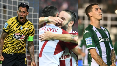 Super League: Ολυμπιακός, Παναθηναϊκός και ΑΕΚ προσθέτουν χαρακτηριστικά και χτίζουν... χαρακτήρα!