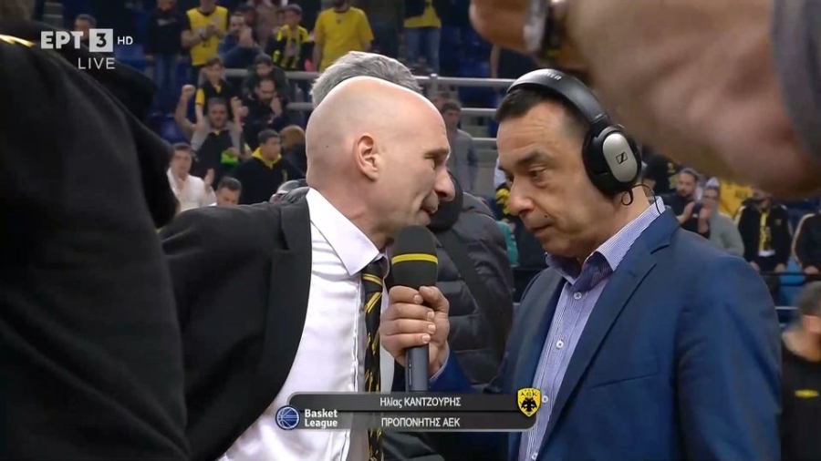 Καντζούρης: «Όλα τα εύσημα στους παίκτες, έδειξαν μεγάλη θέληση»