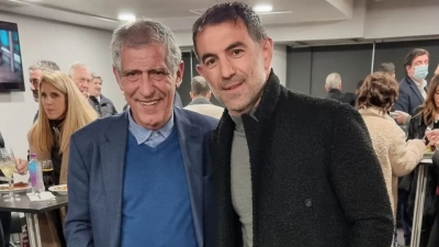 «Ξύπνησαν» μνήμες 2004: Καραγκούνης και Σάντος συναντήθηκαν στο Ντα Λουζ!