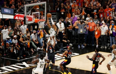 NBA Finals: Η απόλυτη φωτογραφία του Game 5 ανήκει στον «Greek Freak»