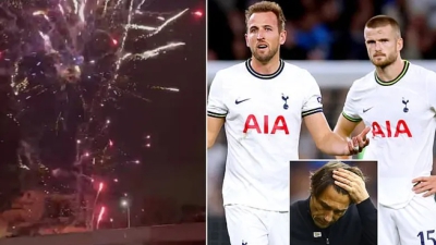 Έκαναν τη νύχτα… μέρα οι οπαδοί της Μαρσέιγ έξω από το ξενοδοχείο της Τότεναμ! (video)