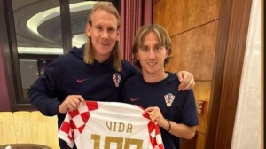 Μόντριτς σε Βίντα: «Καλωσήρθες στο κλαμπ αδερφέ μου»