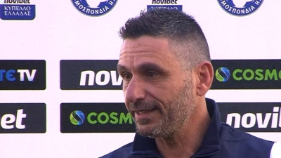 Καραμπετάκης: «Περήφανοι για την πορεία μας στο Κύπελλο»