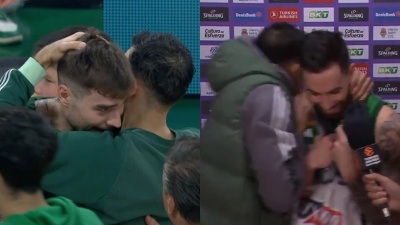 Ο ηγέτης Σλούκας, που γίνεται «ένα» με τον κόσμο και είναι πάντα εκεί για τους συμπαίκτες του! (video)