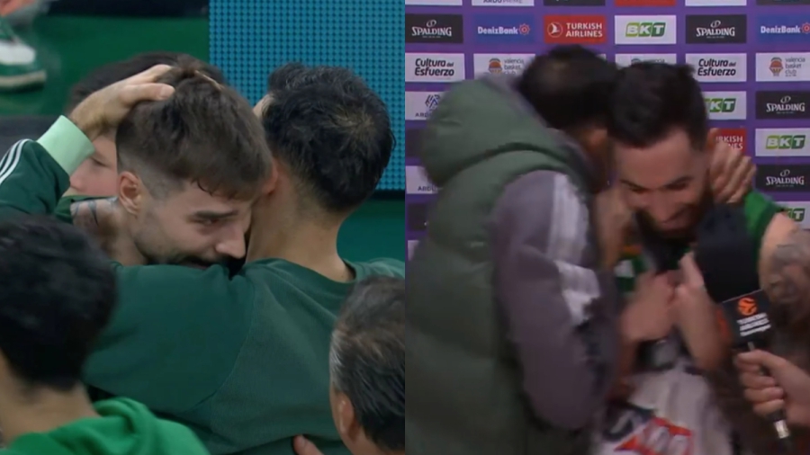 Ο ηγέτης Σλούκας, που γίνεται «ένα» με τον κόσμο και είναι πάντα εκεί για τους συμπαίκτες του! (video)