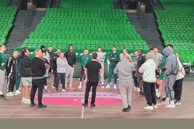 «My way»: Στην προπόνηση του Παναθηναϊκού AKTOR ο Δημήτρης Γιαννακόπουλος!