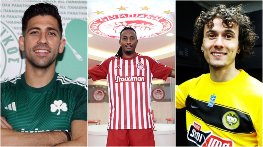 Από τον Μπακασέτα, έως τον Καρίμ: Όλες οι χειμερινές μεταγραφές του ελληνικού Big-5!