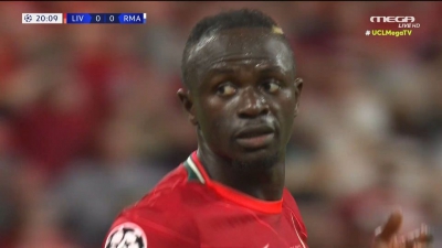 Λίβερπουλ – Ρεάλ Μαδρίτης: Στο δοκάρι η προσπάθεια του Μανέ με μεγάλη επέμβαση Κουρτουά (video)