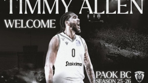 ΠΑΟΚ: Κι επίσημα παίκτης της ομάδας ο Τίμι Άλεν