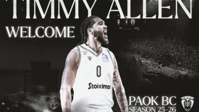 ΠΑΟΚ: Κι επίσημα παίκτης της ομάδας ο Τίμι Άλεν!