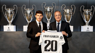 Φραν Γκαρσία και επίσημα στη Ρεάλ Μαδρίτης
