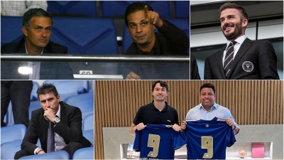 Από παίκτες, ιδιοκτήτες και από το «χορτάρι» στα... επίσημα: Ρονάλντο και Μπέκαμ, όπως λέμε Νικολαΐδης και Ζαγοράκης!