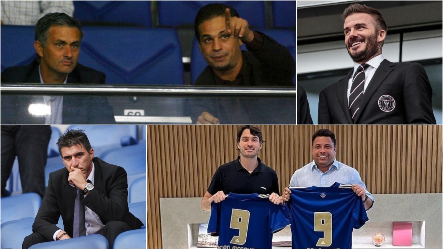 Από παίκτες, ιδιοκτήτες και από το «χορτάρι» στα... επίσημα: Ρονάλντο και Μπέκαμ, όπως λέμε Νικολαΐδης και Ζαγοράκης!