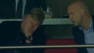 Ατλέτικο Μαδρίτης - Μπαρτσελόνα: Έκδηλη η απογοήτευση στο πρόσωπο του Κούμαν, όταν σκόραρε Σουάρες