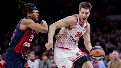 Μπασκόνια – Ολυμπιακός 80-69: Οι «ερυθρόλευκοι» έφυγαν με άδεια χέρια από την Ισπανία κι έμειναν εκτός 6άδας! (video)