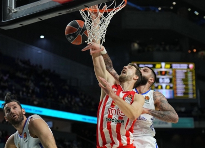Euroleague, Day 11: Περίπατος Ρεάλ με τον αποδεκατισμένο Ερυθρό Αστέρα