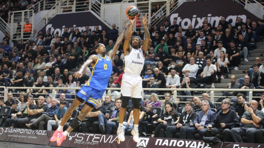 Ο ΠΑΟΚ ήταν κυρίαρχος και υποχρέωσε το Περιστέρι στην πρώτη του ήττα!